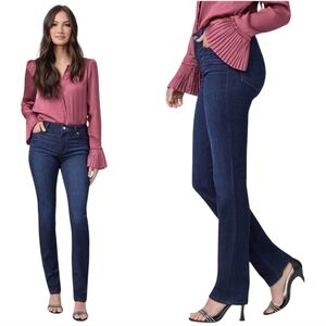 PAIGE Hoxton High Rise Straight Leg Dark Wash Jeans sz 31